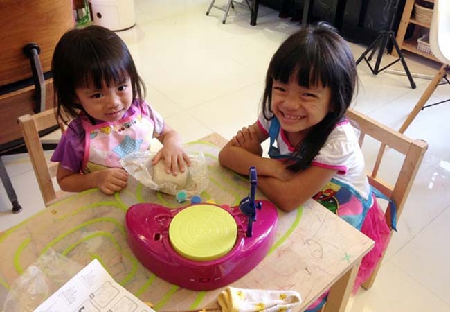 Home Playgroup: 初試陶瓷製作