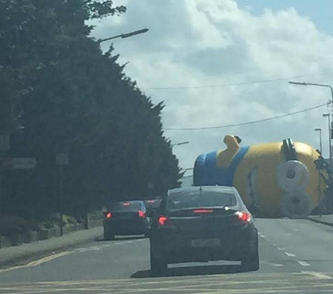 Minions又搗蛋！搞到愛爾蘭大塞車！