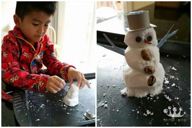 香港落雪？自家製聖誕小雪人