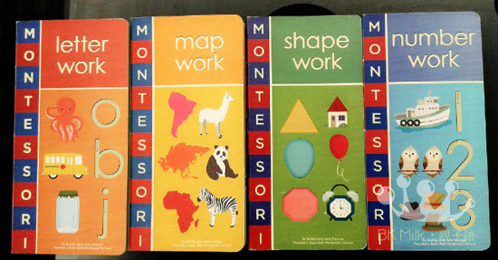 寶寶認讀寫︰《 Montessori: Number / Letter Work》