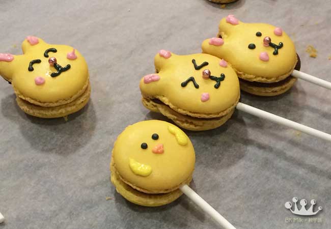 【復活節】兔仔造形馬卡龍食譜