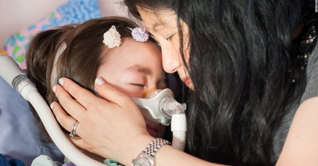 5歲患病小女孩,選擇先到天堂去