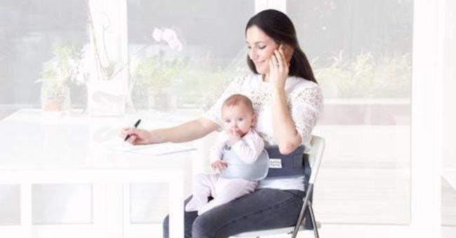 'LapBaby'：免提抱嬰工具，讓媽媽騰出雙手