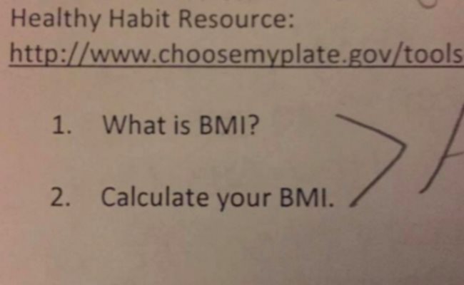 女孩解釋為何 BMI 不可靠