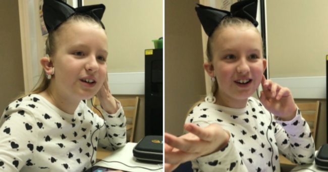 4歲一夜間失聽力，8歲再次聽到聲音