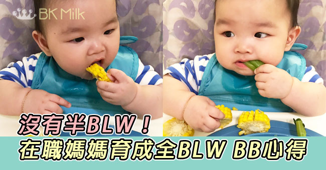 沒有半BLW！在職媽媽可育成全BLW BB