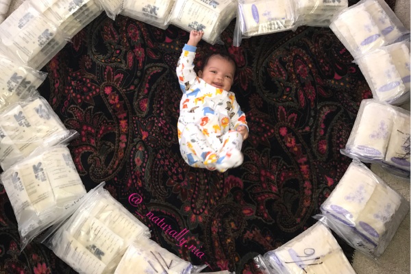 媽媽的使命：36公升的母乳和新生嬰兒…