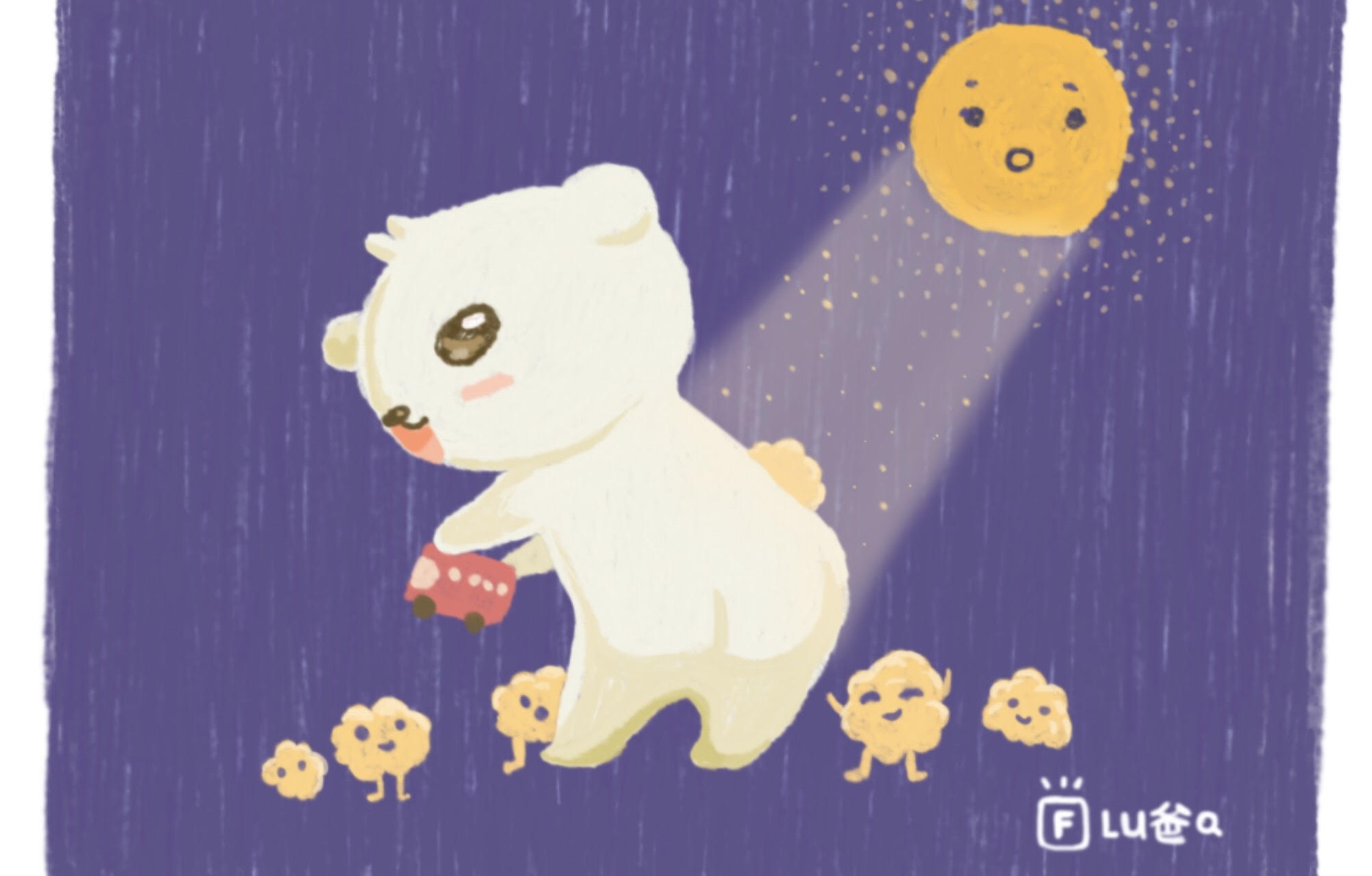 【BB曬月光】月光節快樂
