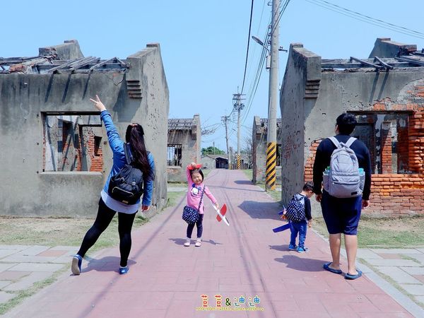 【彰化線西】殘破廢墟"蛤蜊兵營"，懷舊風景超好拍~