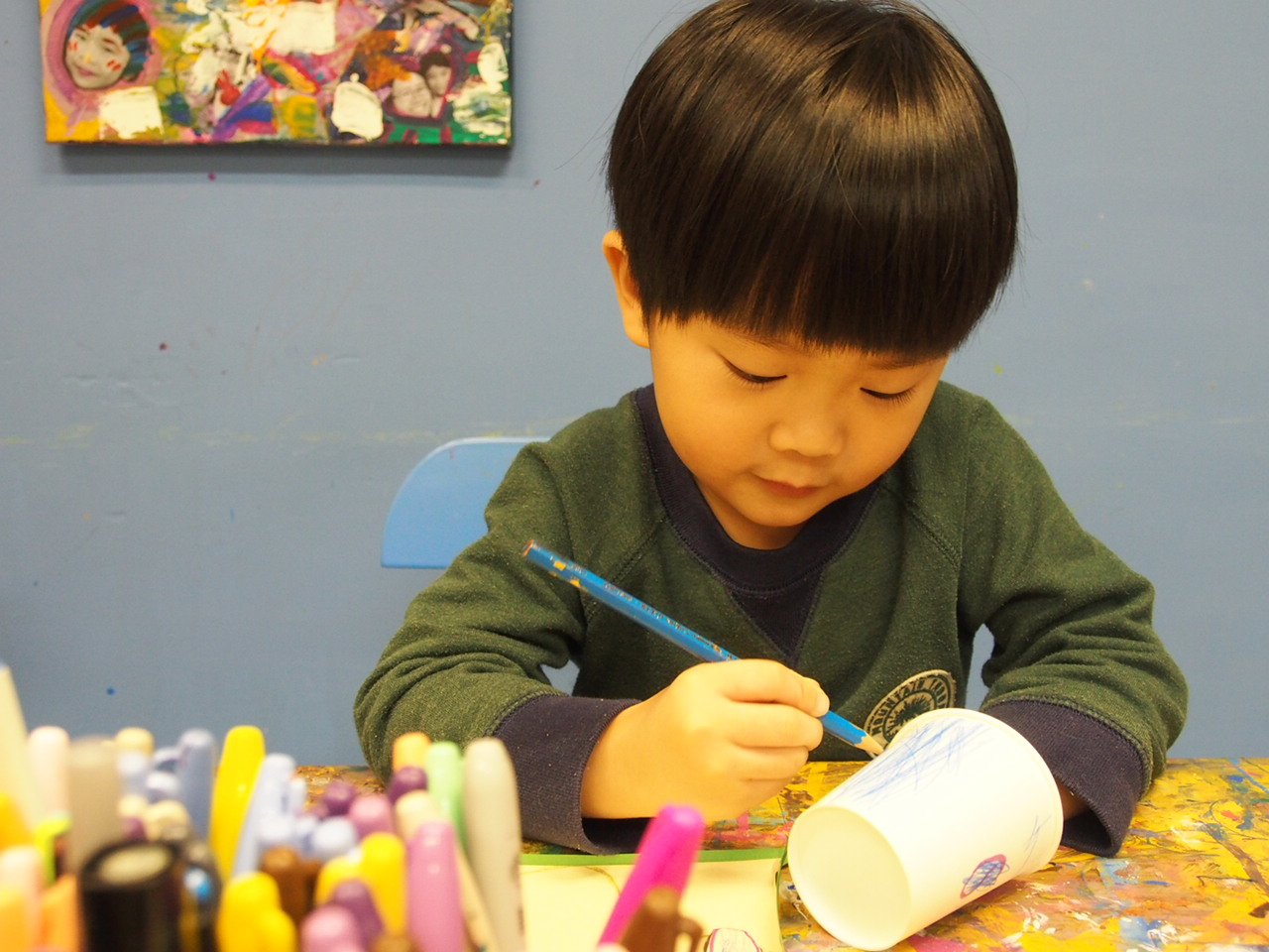 【藝術教育】孩子的畫是用聽的