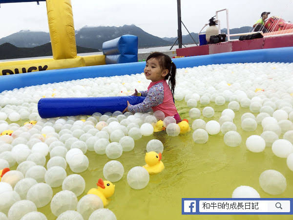 【今個夏天水花四濺】B.Duck浴室派對。充氣水上樂園夏水禮