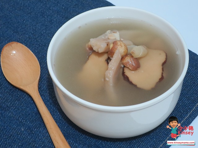 【增強抵抗力】虎乳靈芝淮山麥冬瘦肉湯
