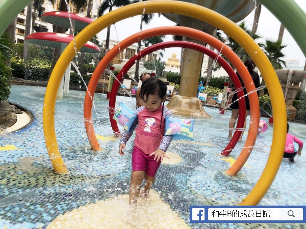【澳門親子遊】澳門銀河Galaxy Macau「天浪淘園」白沙沙灘、衝浪池
