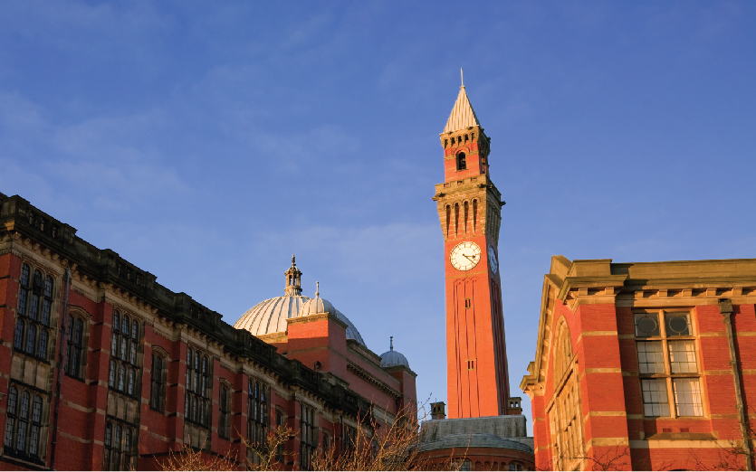 University of Birmingham-擁有全英第一的物理治療和名人輩出的法律學院