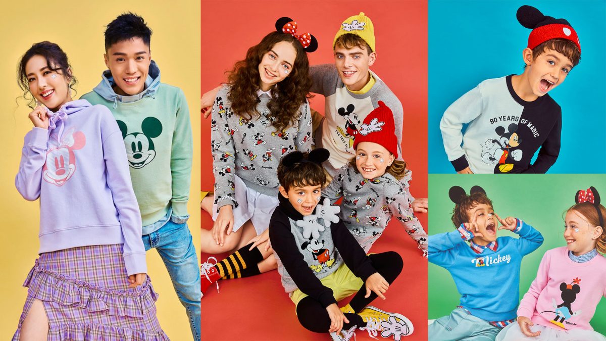 【親子同穿】Mickey 90週年年慶典.bossini 與你回味經典