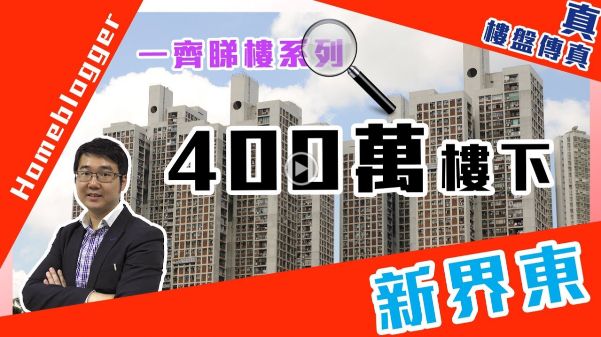 真.樓盤傳真:400萬樓下,新界東樓盤一齊睇