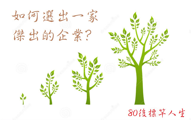 如何選出一家傑出的企業?