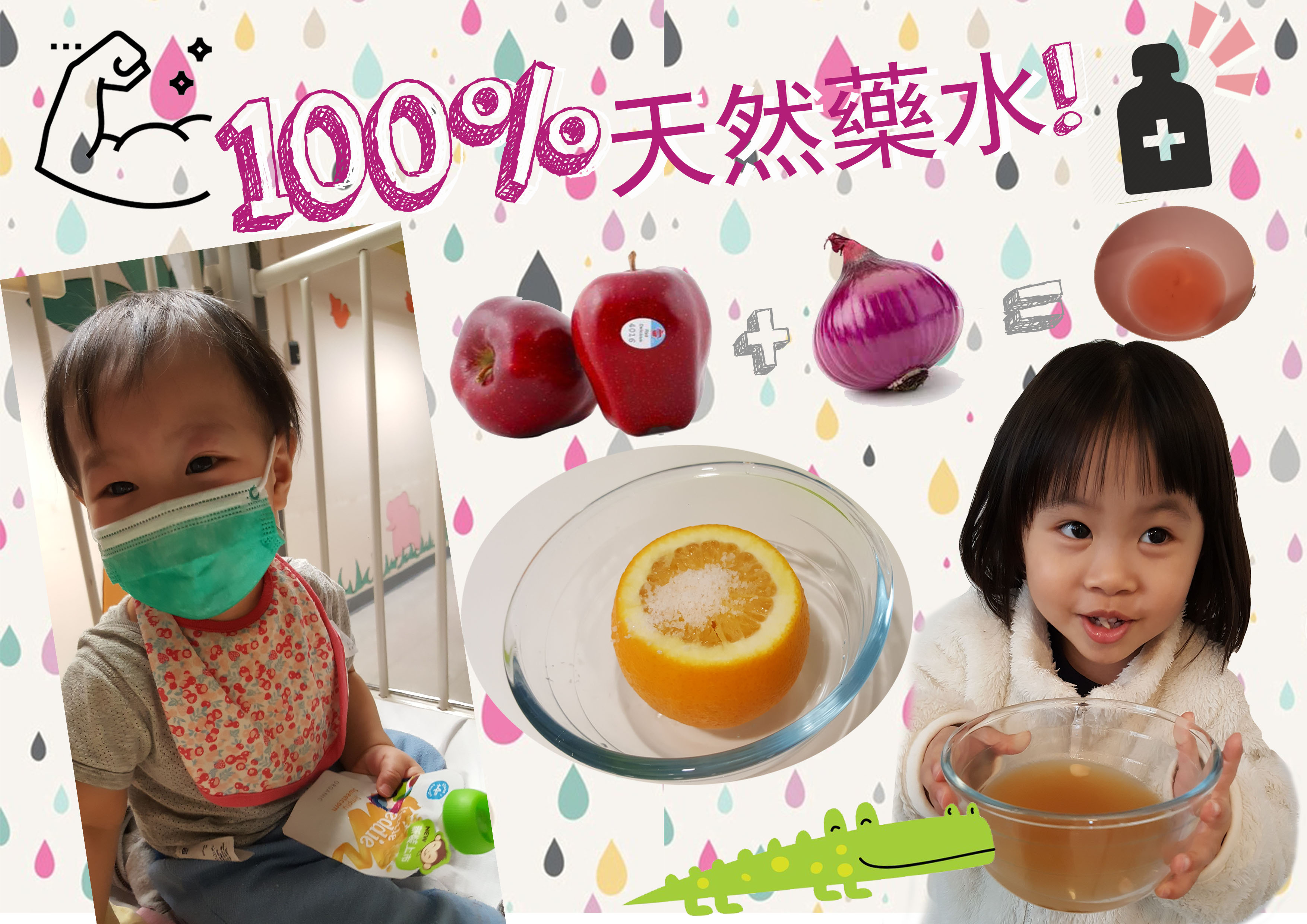小朋友咳咳咳 ♥【100%天然藥水】