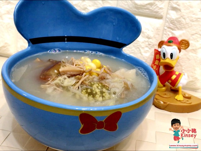 【生津清熱】魚翅瓜蘋果瑤柱豬骨湯