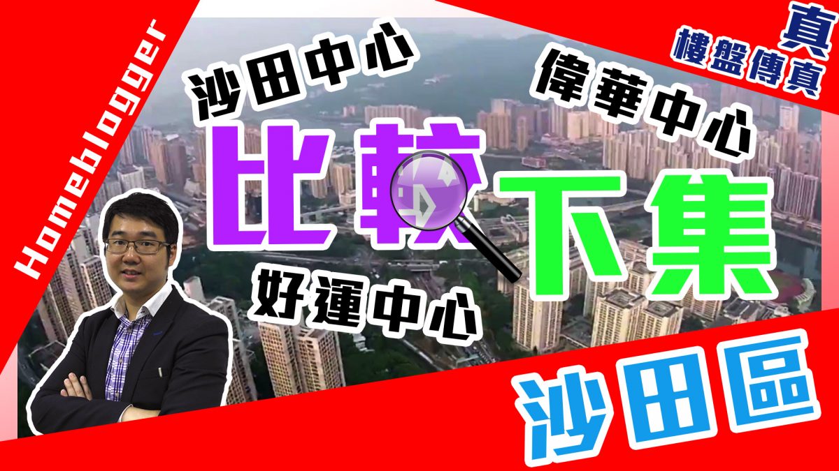 樓盤傳真:比較沙田中心、好運中心、偉華中心(下)