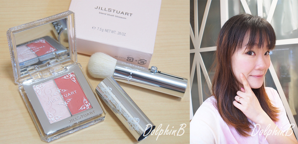 淡淡玫瑰感！JILL STUART Blend Blush Blossom