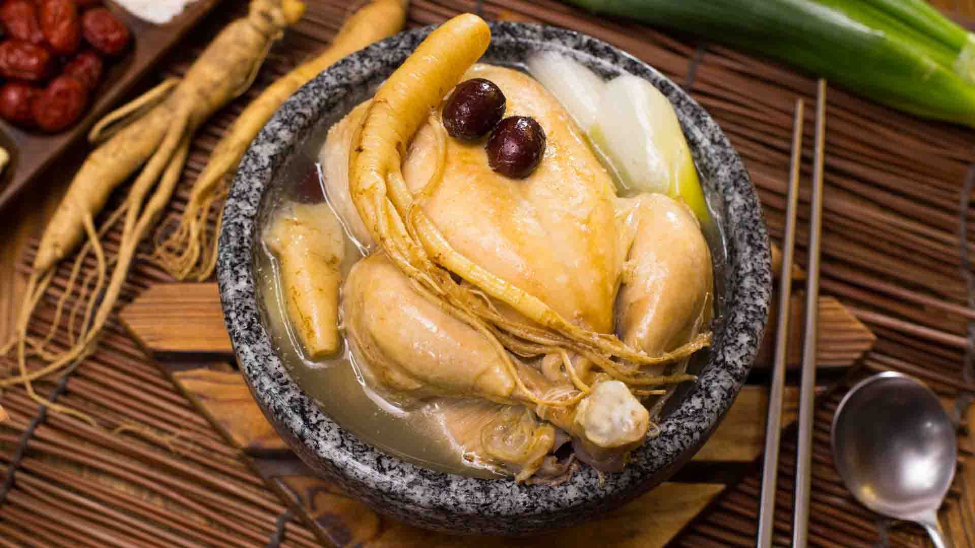 營養食譜 《韓式人蔘雞湯》
