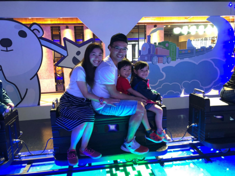 【台北親子遊】樂福銀河鐵道餐廳 x 親子餐廳 x 無限次免費搭小火車