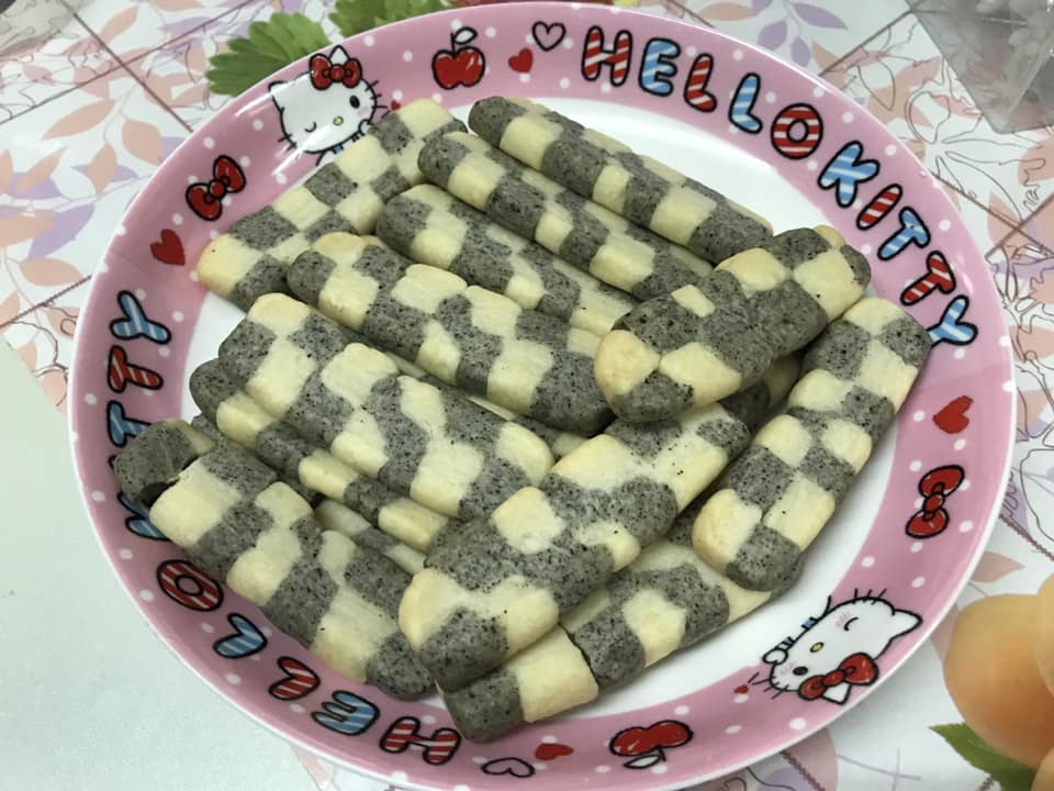 黑芝麻&amp;原味曲奇
