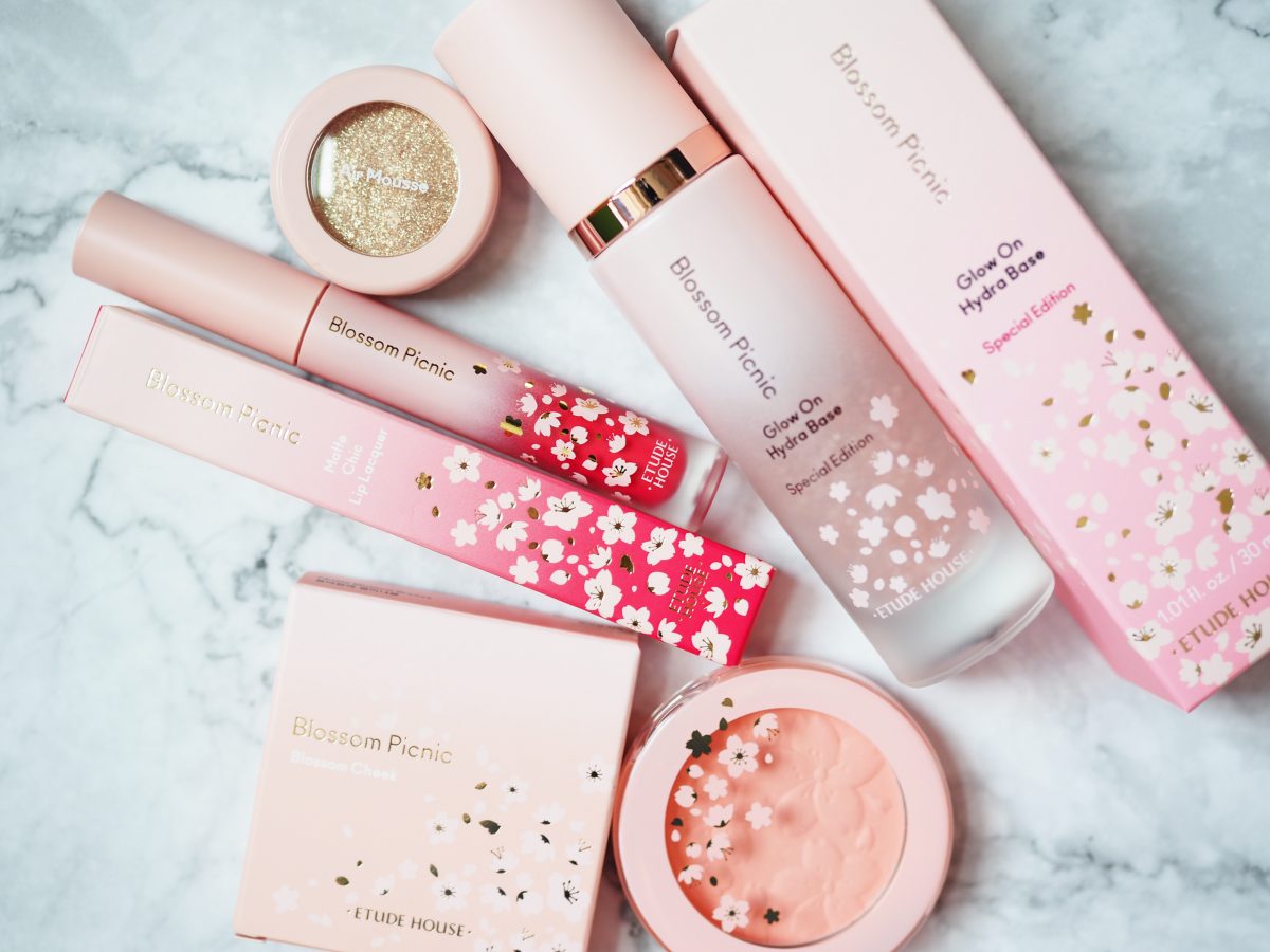 櫻花之約：少女心爆發etude house 櫻花系列產品
