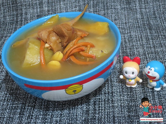 【提高免疫力】蟲草花螺頭節瓜瘦肉湯