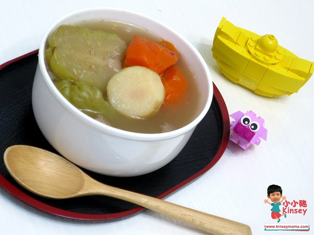 【生津清熱】合掌瓜馬蹄椰棗瘦肉湯