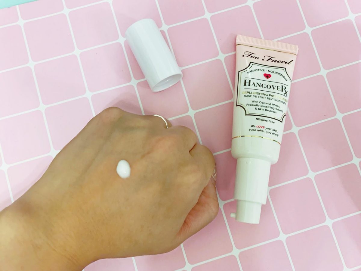 不可缺少的妝前底霜︳Too faced Hangover primer