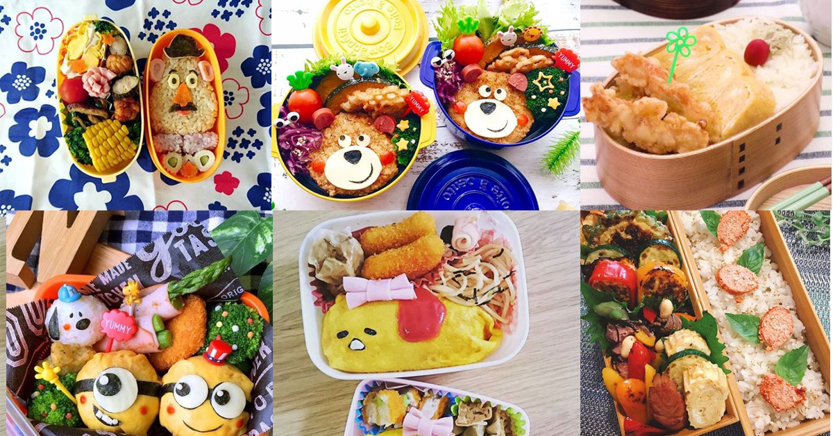【學童營養】六款超精緻Instagram日式午餐飯盒造型參考(附圖)