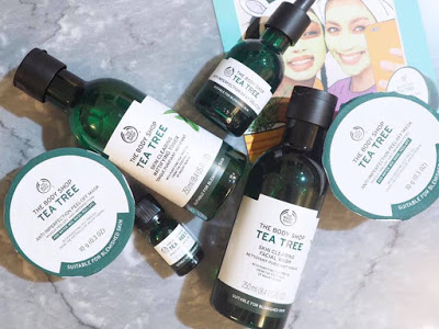 【暗瘡肌女生必寵THE BODY SHOP茶樹抗瑕疵撕揭式面膜】
