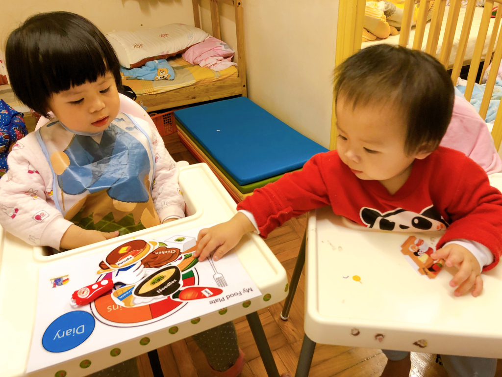 我的餐盤～小朋友簡單認識食物營養遊戲