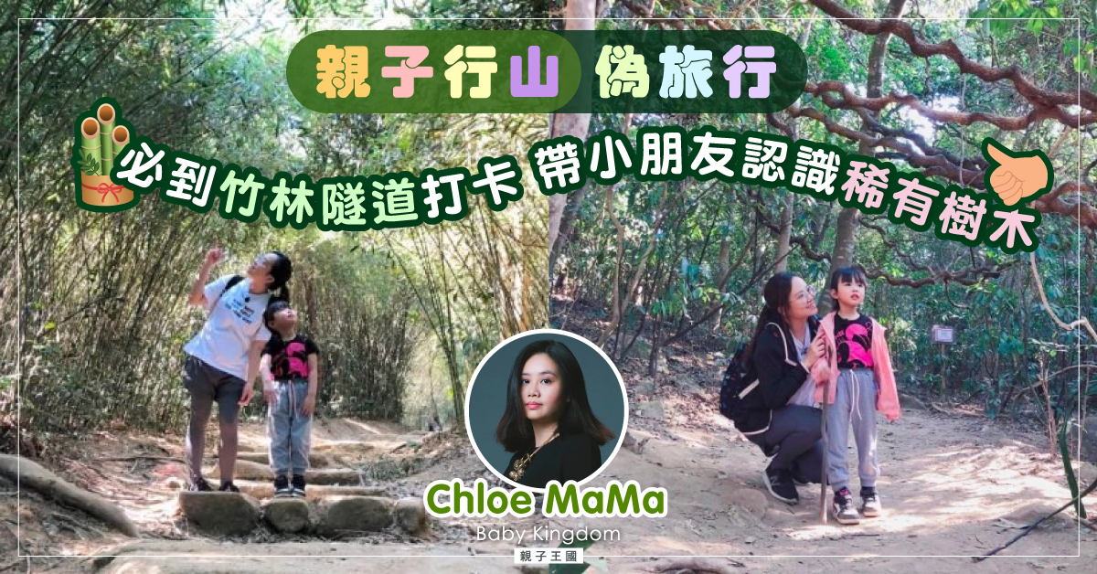【親子行山好去處】遊走竹林隧道 觀賞茅坪藤皇