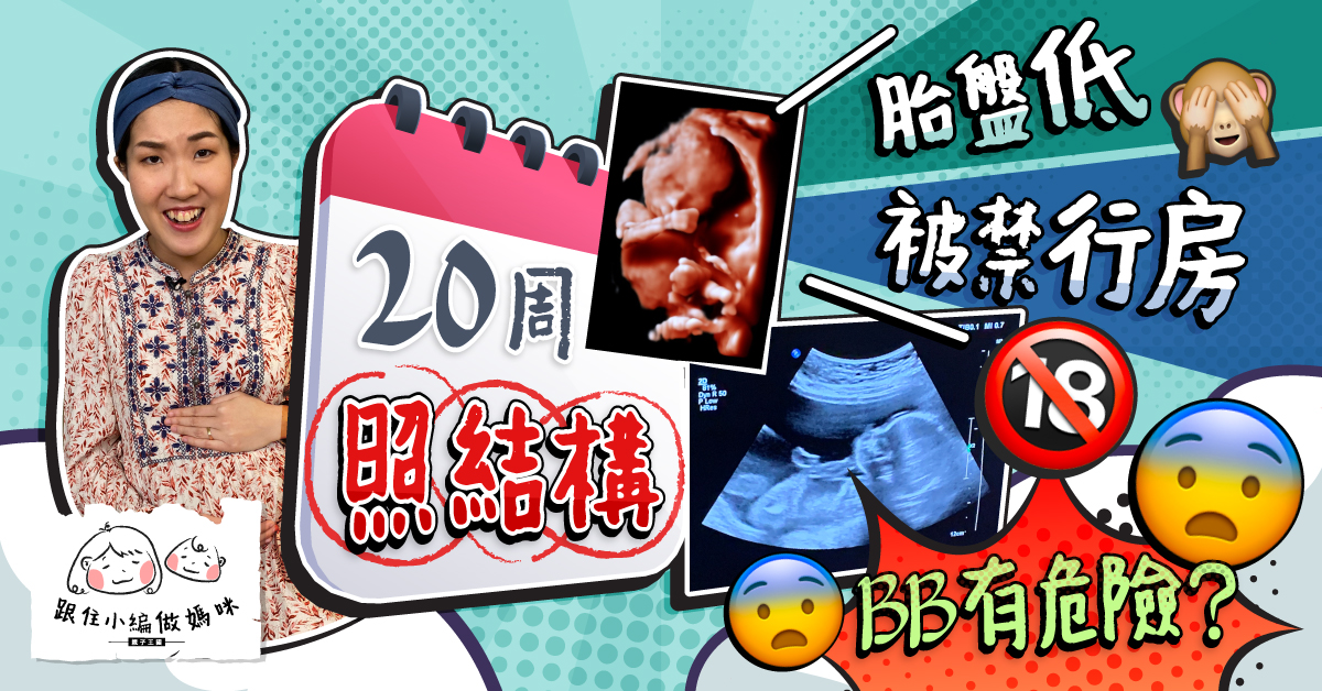 【跟住小編做媽咪】照結構時BB打喊露!懷孕3個月後不能回復性生活?