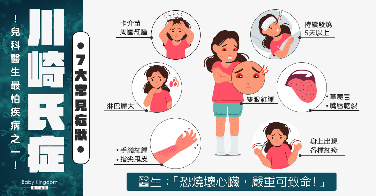 【嬰幼兒健康】高燒超過5天恐患上川崎氏症 醫生：嚴重可致命！